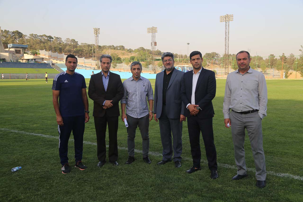 بازدید رسول خطیبی از امکانات باشگاه پیکان