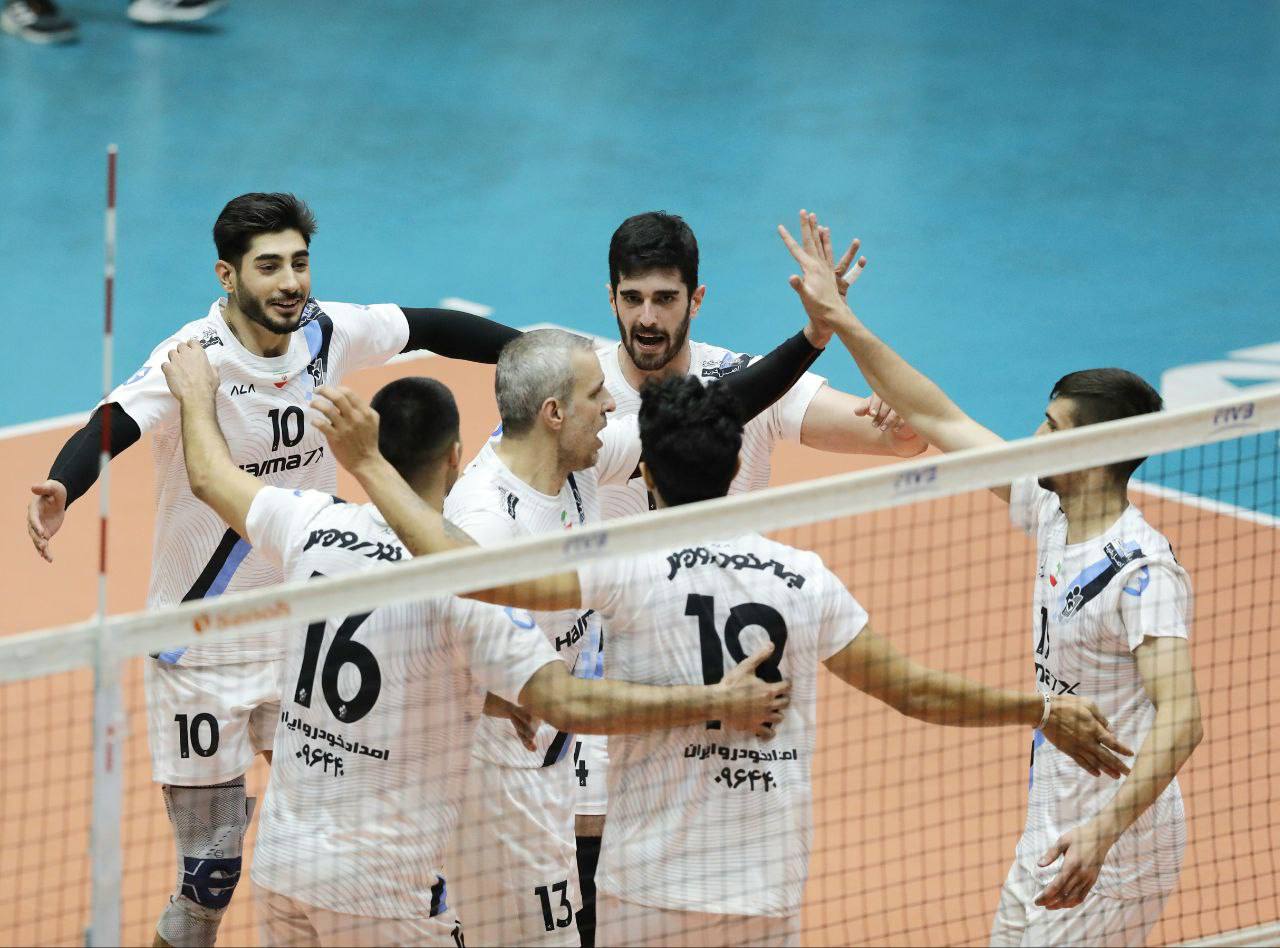پیروزی پیکان مقابل تیم والیبال فولاد سیرجان