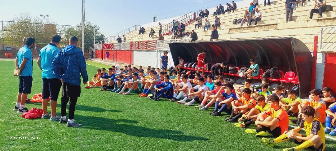 برگزاری تست فوتبال نونهالان در چمران